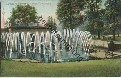 Cassel-Wilhelmshöhe - Wasserkunst - Verlag Louis Glaser Leipzig