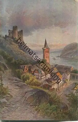 Burg Maus - Astudin Künstlerkarte - Verlag Hourusch & Bechstedt Köln