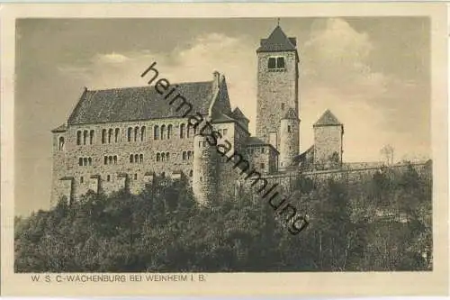 WSC Wachenburg bei Weinheim - Verlag Hans Braun Weinheim