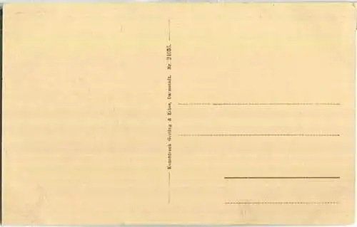 Auerbach an der Bergstrasse - Partie an der Schlossruine - Verlag Gerling & Erbes Darmstadt