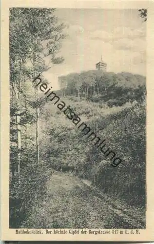 Melibokusblick - Der höchste Gipfel der Bergstrasse - Verlag Gerling & Erbes Darmstadt