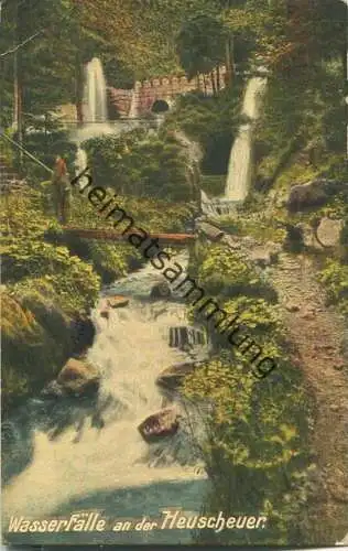 Gory Stolowe - Wasserfälle an der Heuscheuer - Verlag Franz Pitschmann Görlitz