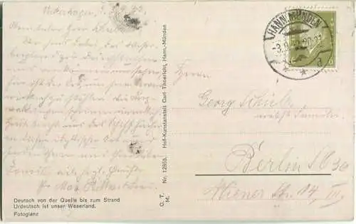 Veckerhagen - Verlag Carl Thoericht Hann. Münden