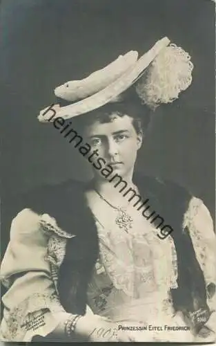 Prinzessin Eitel Friedrich - Phot. J. B. Feilner Oldenburg 1906 - Verlag Rotophot Berlin