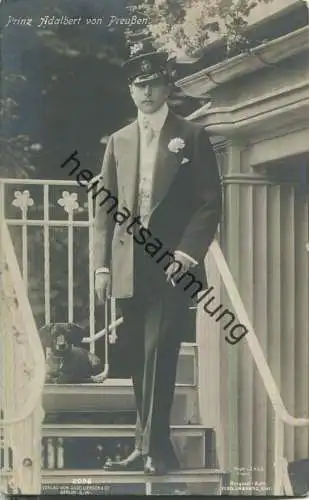 Prinz Adalbert von Preussen - Phot. Ferd. Urbahns Kiel - Verlag Gustav Liersch Berlin