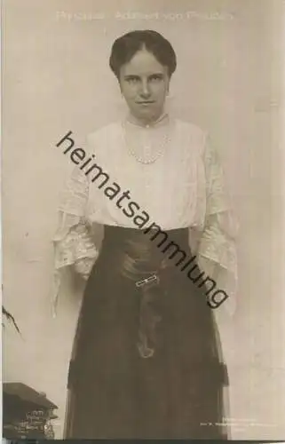 Prinzessin Adalbert von Preussen - Phot. W. Niederastroth Potsdam - Verlag Gustav Liersch Berlin