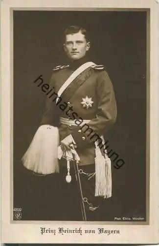 Prinz Heinrich von Bayern - Phot. Elvira München - Verlag NPG