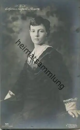 Erbprinz Luitpold von Bayern - Phot. F. Grainer München - Verlag Percy Hein München