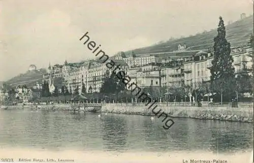 Montreux - Edition Burgy Lausanne