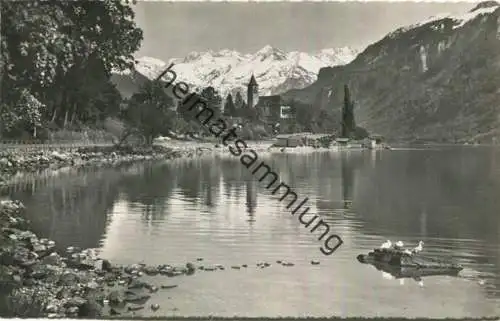 Brienz - Foto-AK - Verlag Walter Schild Interlaken gel. 1954