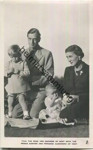 T. R. H. The Duke and Duchess of Kent with the Prince Edward and Princess Alexandra of Kent