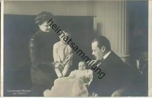 Ernst Grossherzog von Hessen und Familie - Verlag W. Rudolph Darmstadt
