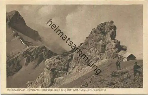 Hohtürli - Blümlisalphütte mit Schwarzhorn - Edition Photoglob Zürich