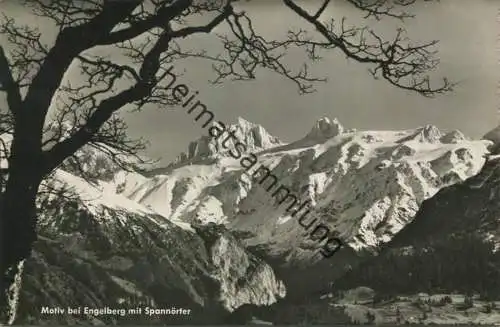 Motiv bei Engelberg mit Spannörter - Foto-AK - Verlag Engelberger Stans gel. 1953