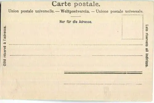 Le Massif du Mont-Blanc - Vue prise de Geneve - Edition Clement Tournier & Cie. Geneve ca. 1900