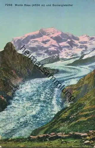 Monte Rosa und Gornergletscher - Verlag Phototypie Co. Neuchatel