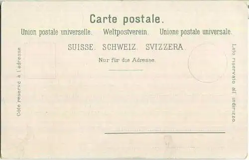 Bern - Verlag Künzli Zürich ca. 1900