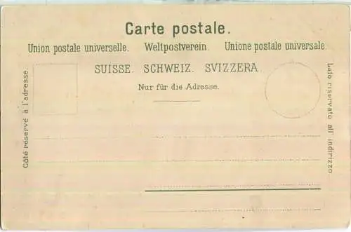 Gruss von der Insel Ufnau im Zürichsee - Verlag C. Höflinger Steiner Pfäffikon ca. 1900