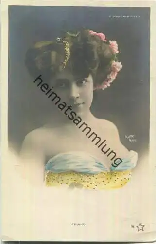 Foto-Ak coloriert - Moulin-Rouge - Fraix - Walery Paris ca. 1900