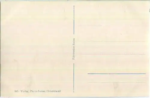 Grindelwald - Das Wetterhorn - Foto-Ansichtskarte - Verlag Photo-Suisse Grindelwald