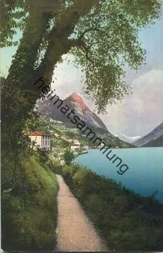 Lago di Lugano - Sentiero per Oria e San Mamette - Verlag E. Goetz Luzern