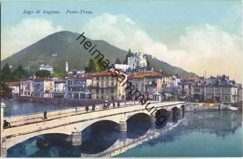 Lago di Lugano - Ponte-Tresa - Verlag E. Goetz Luzern