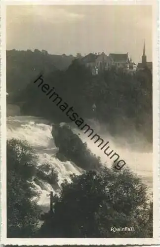 Rheinfall - Foto-Ansichtskarte - Edition Franco-Suisse Berne