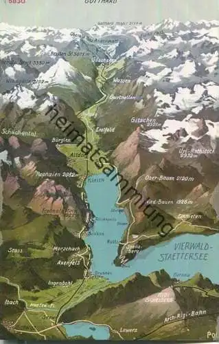 Gotthardbahn - Edition Photoglob Zürich