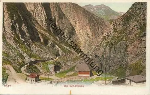 Die Schöllenen ca. 1900