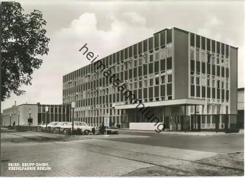 Friedrich Krupp GmbH Kesselfabrik Berlin - Verwaltungsgebäude - Foto-Ansichtskarte - Verlag Klinke & Co. Berlin