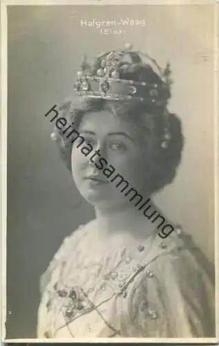 Lilly Hafgren-Waag - Schwedische Opernsängerin (Sopran)