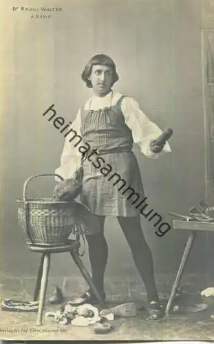 Dr. Raoul Walter - Deutsch-Österreichischer Opernsänger (Tenor) - Verlag Jos. Paul Böhm München