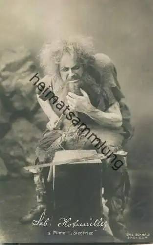 Sebastian Hofmüller - Deutscher Opernsängerin (Tenor) - Verlag Emil Schwalb Berlin