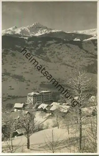 Grindelwald - Hotel Belvedere - Foto-AK - Verlag R. Schudel Grindelwald gel. 1947