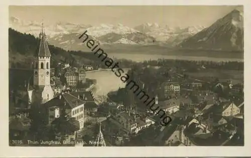 Thun - Foto-AK - Wehrliverlag Kilchberg