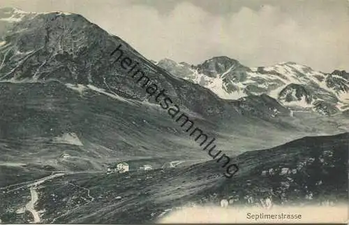 Septimerstrasse - Verlag Ernst Hausheer Höschgasse 46 Zürich