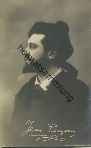 Jean Buysson - Belgischer Opernsänger (Tenor) - Verlag Jos. Paul Böhm München