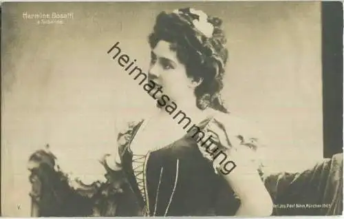 Hermine Bosetti - Österreichische Opernsängerin (Sopran) - Verlag Jos. Paul Böhm München