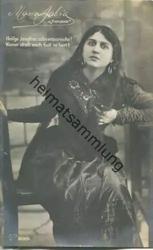 Maria Labia in Tiefland - Italienische Opernsängerin (Sopran) - Verlag Gustav Liersch & Co. Berlin 1809/5