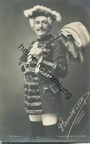 Dr. Raoul Walter - Georges Brown - Deutsch-Österreichischer Opernsänger (Tenor) - Verlag Jos. Paul Böhm München