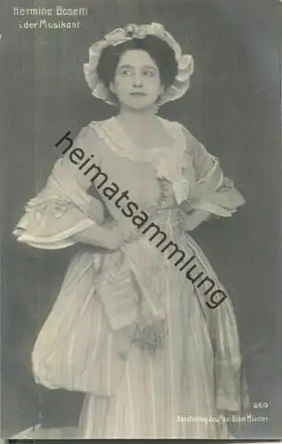 Hermine Bosetti - Musikant - Österreichische Opernsängerin (Sopran) - Verlag Jos. Paul Böhm München