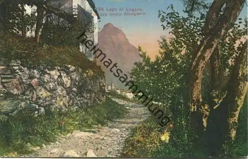Lago di Lugano - Motivo sopra Albogasio - Verlag A. Ruegg-Koch Zürich