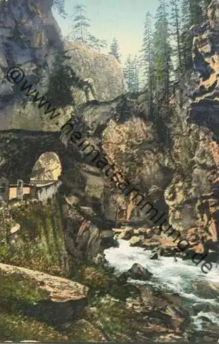 Partie aus der Rofflaschlucht - Verlag Rathe-Fehlmann Basel