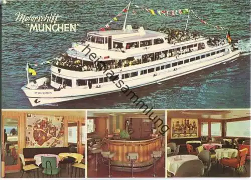 Motorschiff München der DBB auf dem Bodensee - Verlag H. Bockelmann Langenargen