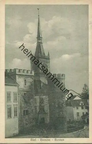 Biel - Rosius - Edition Guggenheim Zürich - gel. 1921