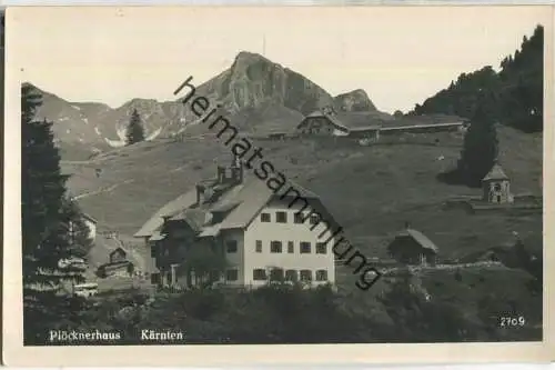 Plöcknerhaus - Foto-Ansichtskarte - Verlag Deutscher Schulverein Südmark Wien