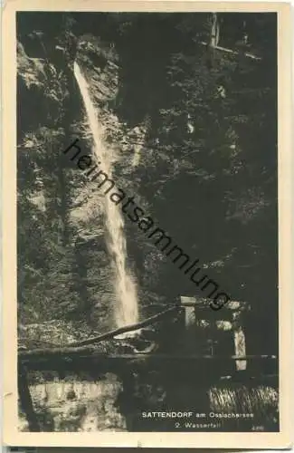 Sattendorf am Ossiachersee - 2. Wasserfall - Verlag Franz Schilcher Klagenfurt