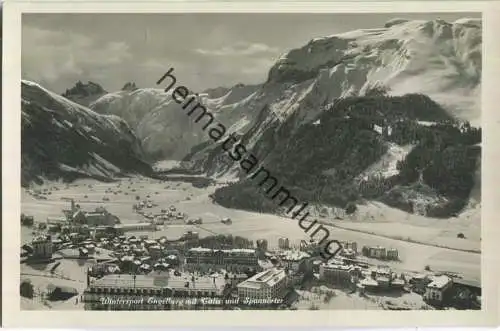 Engelberg mit Titlis und Spannörter - Foto-Ansichtskarte - Verlag Robert Hess Engelberg