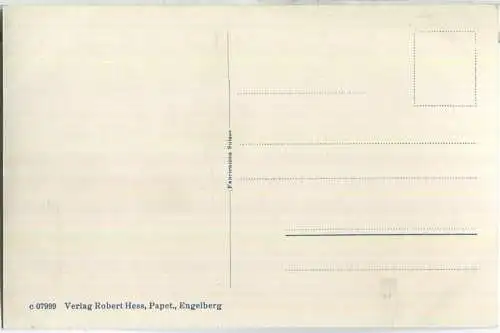 Engelberg mit Titlis und Spannörter - Foto-Ansichtskarte - Verlag Robert Hess Engelberg