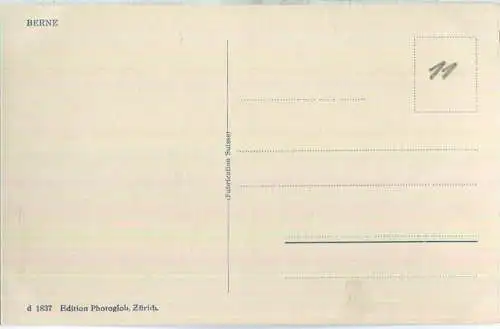 Bern - Foto-Ansichtskarte - Edition Photoglob Zürich 30er Jahre